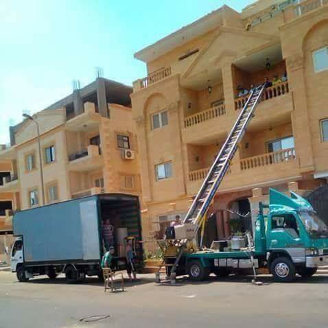 خدمات نقل اثاث بالرحاب للشقق والفيلات بفريق محترف وسيارات مجهزة